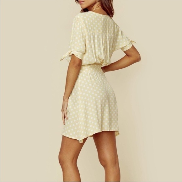 Faithfull the brand yellow mini dress - Picture 4 of 10